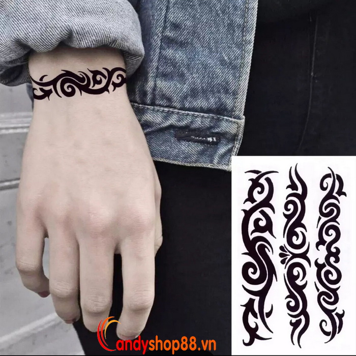 Hình xăm dán tattoo họa tiết