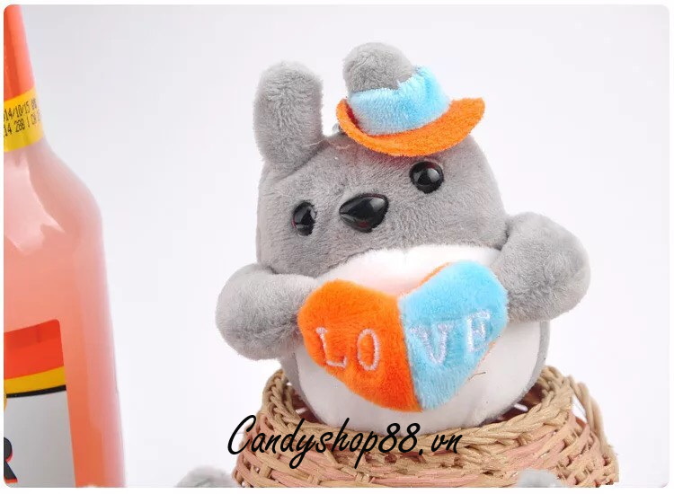 móc khóa thú nhồi bông toroto