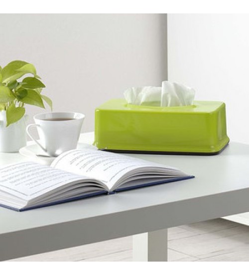 Kết quả hình ảnh cho Hộp đựng giấy ăn màu xanh