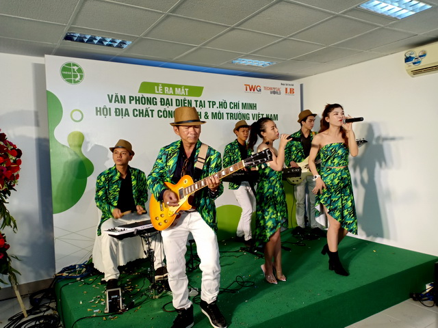 FLAMENCO TUMBADORA BAND LỄ RA MẮT VĂN PHÒNG ĐẠI DIỆN TẠI TP HỒ CHÍ MINH HỘI ĐỊA CHẤT CÔNG TRÌNH & MÔI TRƯỜNG VIỆT NAM