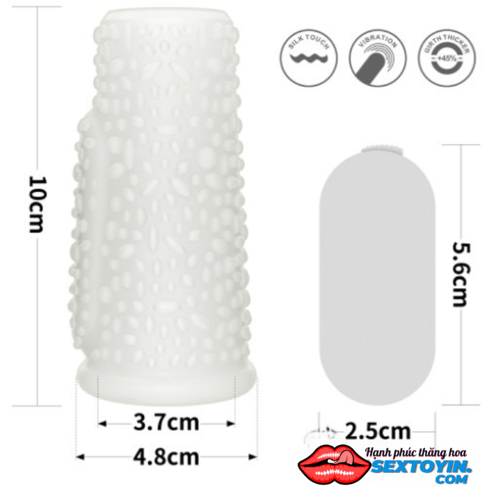 Khúc đôn Silicone có gai Lovetoy - BD15A