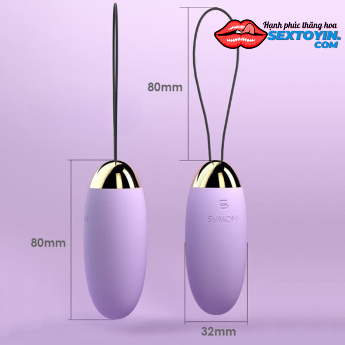 Trứng Rung Svakom Elva – Điều Khiển Qua App - DC89E1