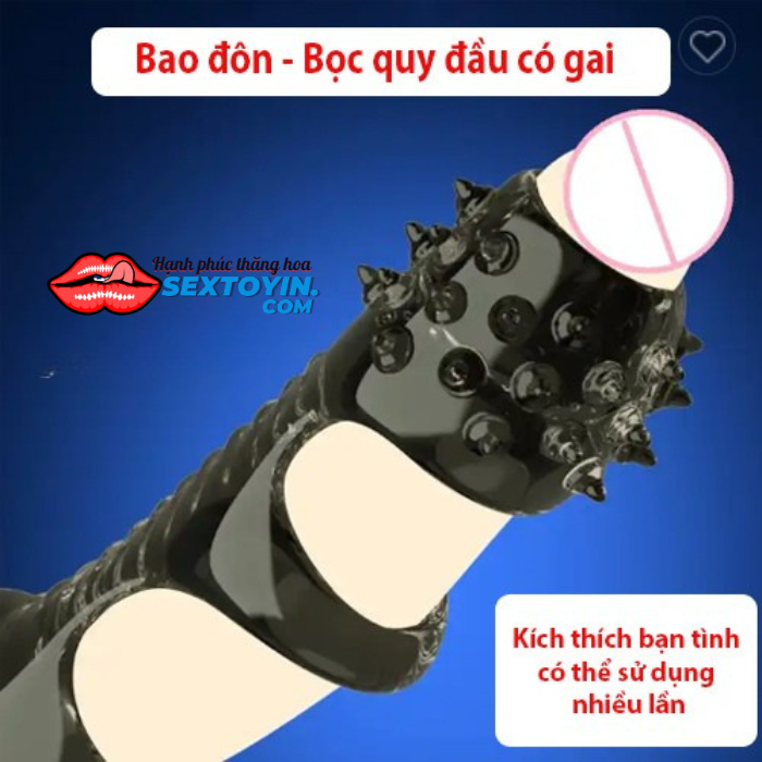 Bao đôn rọ gai silicon cao cấp - BD10M