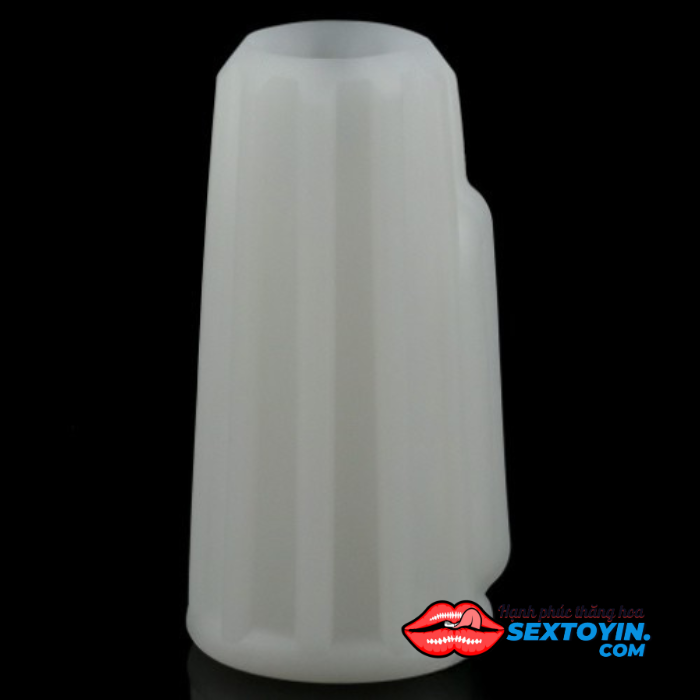 Khúc Đôn Silicon Lovetoy Gân Nổi Có Rung - BD15B