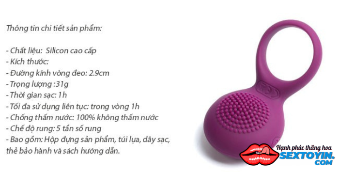 Vòng Rung Svakom Tyler - DC90Q