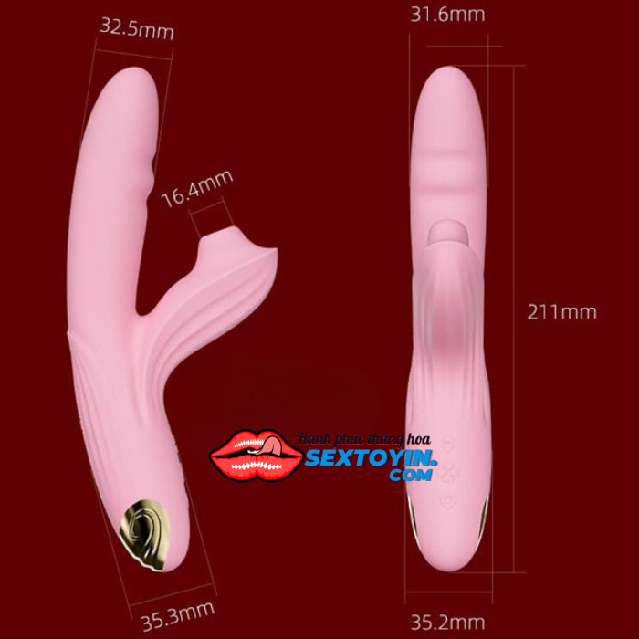 Máy rung massage điểm G Svakom Frederica - DC89FR