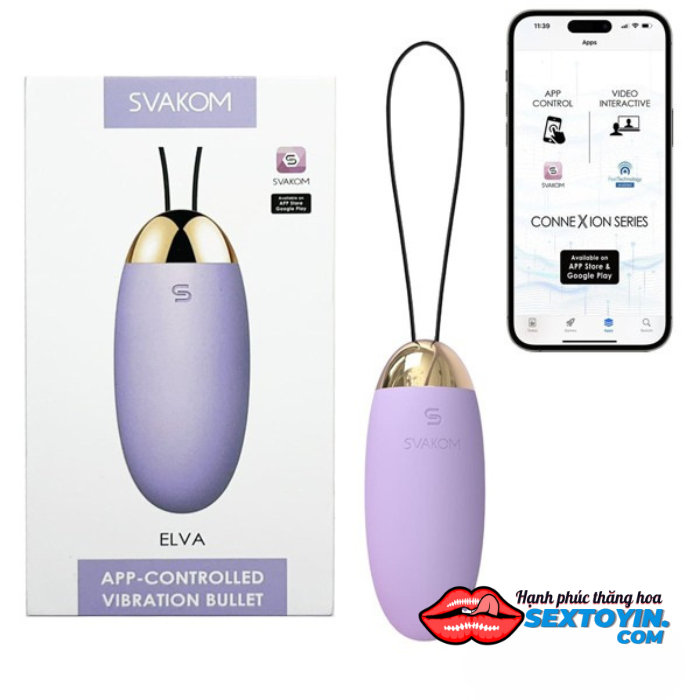 Trứng Rung Svakom Elva – Điều Khiển Qua App - DC89E1