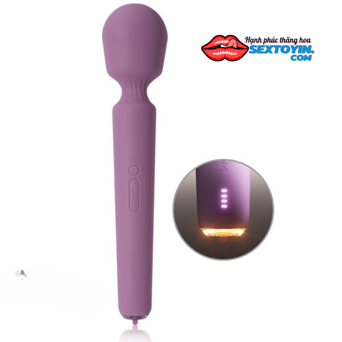 Chày Rung Cỡ Lớn Siêu Mạnh, Điều Khiển Qua App Svakom Emma Neo 2 - DC90N2