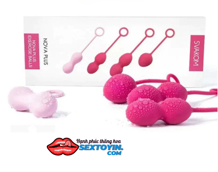 Bộ Bóng Tập Kegel Cho Nữ Svakom Nova Plus - DC90VP