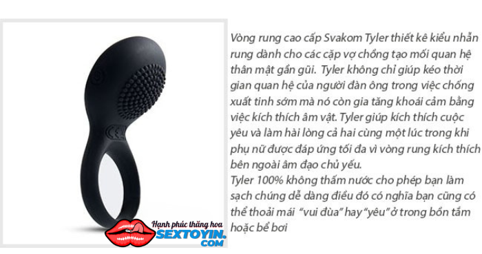 Vòng Rung Svakom Tyler - DC90Q