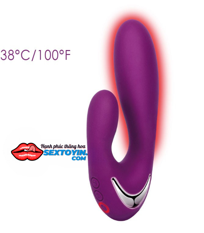 Máy Rung Massage 2 Đầu Sưởi Ấm Svakom Vesper - DC89P