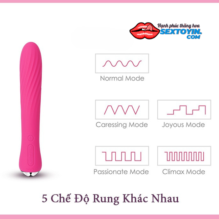 Thanh Rung Đa Tần Tỏa Nhiệt Svakom Anya - DC90L