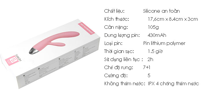 Máy rung massage điểm G Svakom Alice - DC89