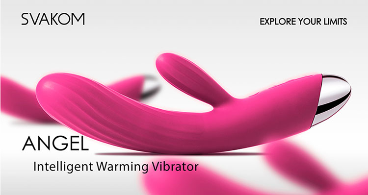 Máy Rung Massage Điểm G Sưởi Ấm Svakom Angel - DC89B