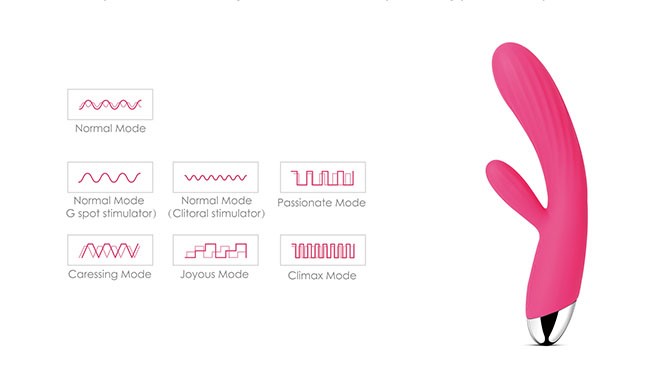 Máy Rung Massage Điểm G Sưởi Ấm Svakom Angel - DC89B