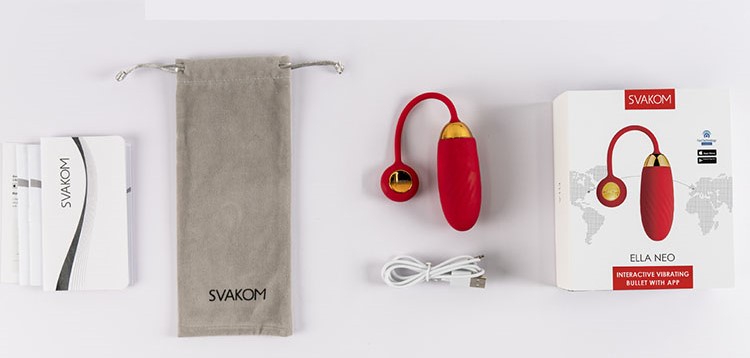 Trứng Rung Svakom Ella Neo Kết Nối Internet Từ Bất Cứ Đâu - DC89T