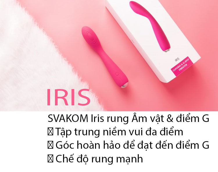 Massage Điểm G Mini Svakom Iris - DC90D