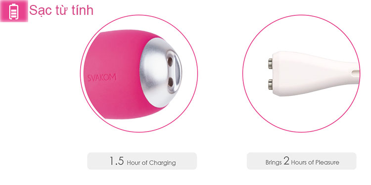 Massage Điểm G Mini Svakom Iris - DC90D