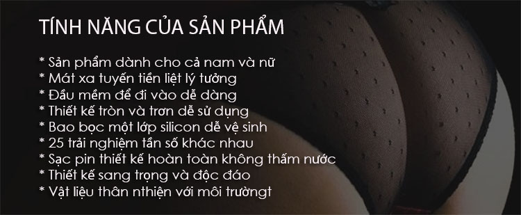 Máy Rung Kích Thích Hậu Môn & Điểm G Svakom Judy - DC90S