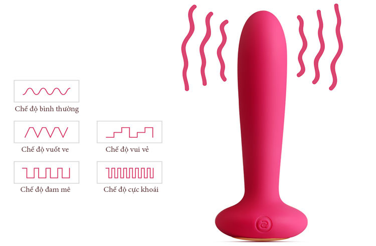 Svakom Primo – Máy Massage Hậu Môn & Điểm G Sưởi Ấm Cao Cấp - DC90T