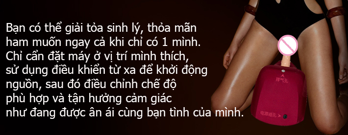Ghế lắp dương vật sử dụng điều khiển từ xa - DC50