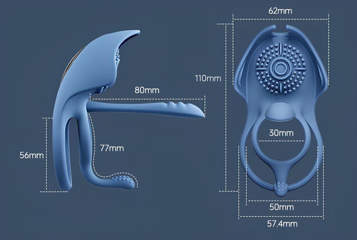 Vòng Rung Lưỡi Liếm Svakom Barzillai - DC90Q1