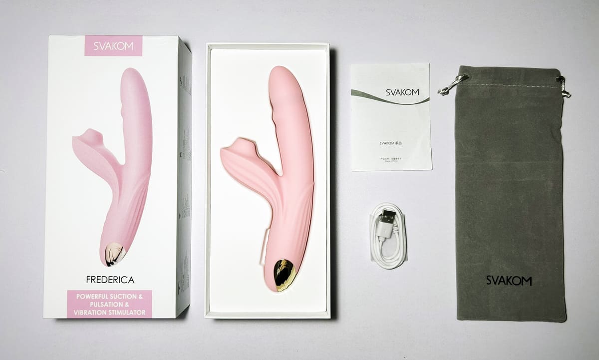 Máy rung massage điểm G Svakom Frederica - DC89FR