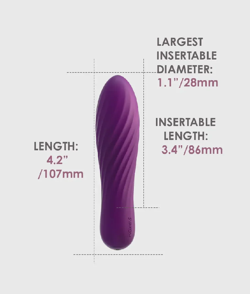 Trứng Rung Massage Svakom Tulip - DC90A