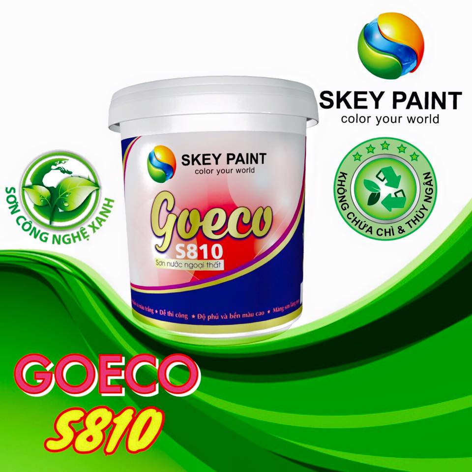 SƠN NGOẠI THẤT GOECO S810