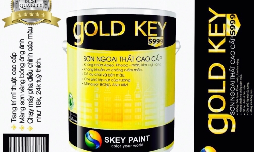 SIÊU PHẨM GOLD KEY - S999 - SƠN NHŨ VÀNG KIM ĐẶC BIỆT