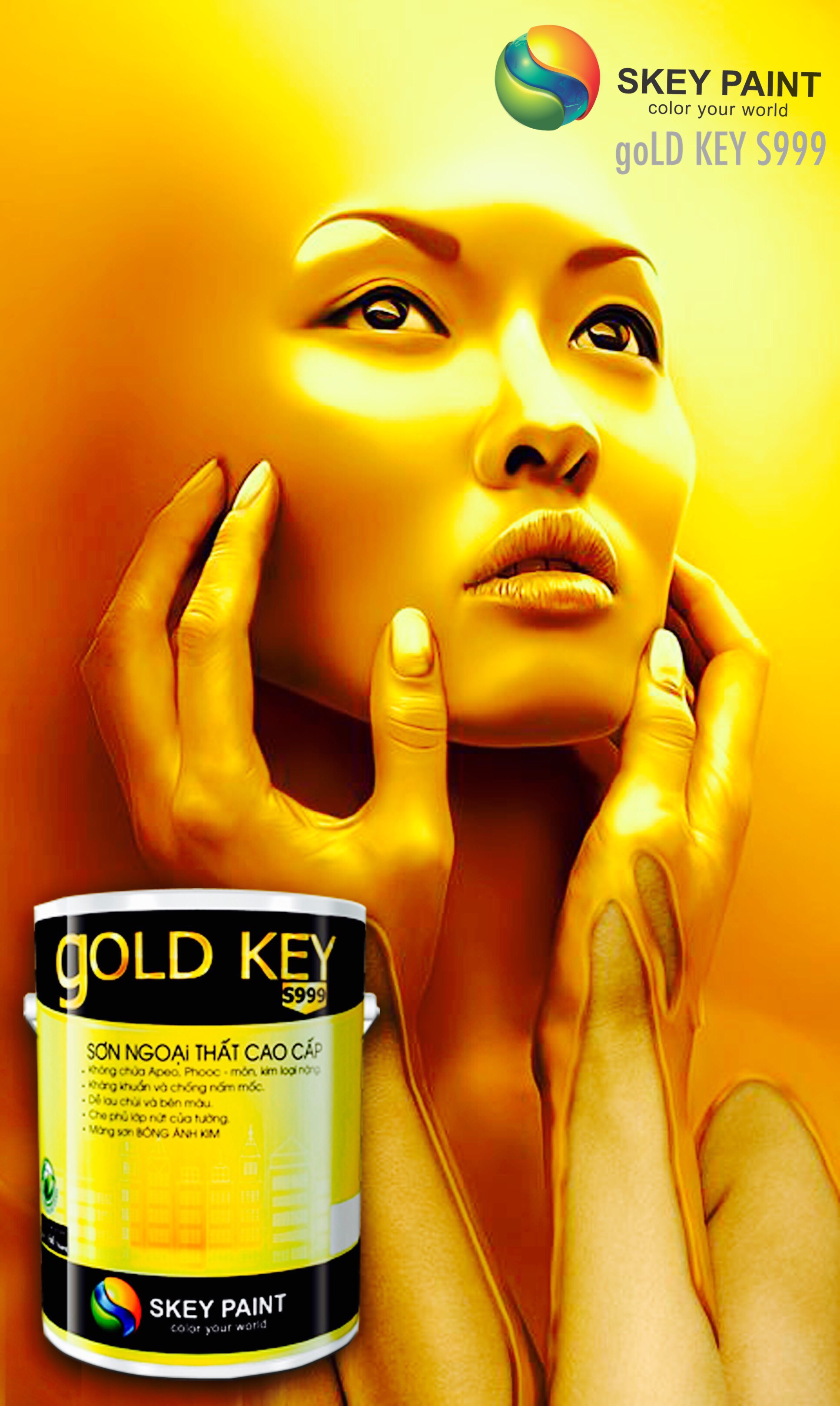 SƠN NHŨ VÀNG KIM ĐẶC BIỆT - GOLD KEY S999