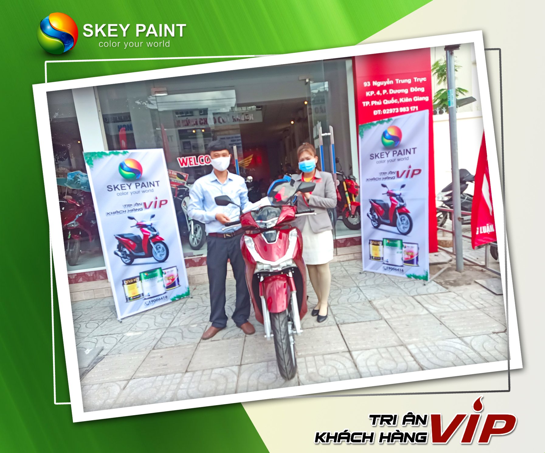 SKEY PAINT TRI ÂN KHÁCH HÀNG VIP