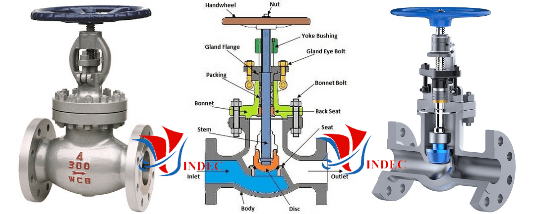 Van cầu thép, van hơi thép đúc WCB dạng tay vặn nối ren, mặt bích ANSI 150, 300, PN16, PN25, PN40, PN63, PN100 áp lực cao giá rẻ, nhập khẩu, mua bán bảng báo giá van cầu hơi thép, mua van hơi thép, bán van cầu thép, van cầu thép Hà nội, van hơi thép VINDEC