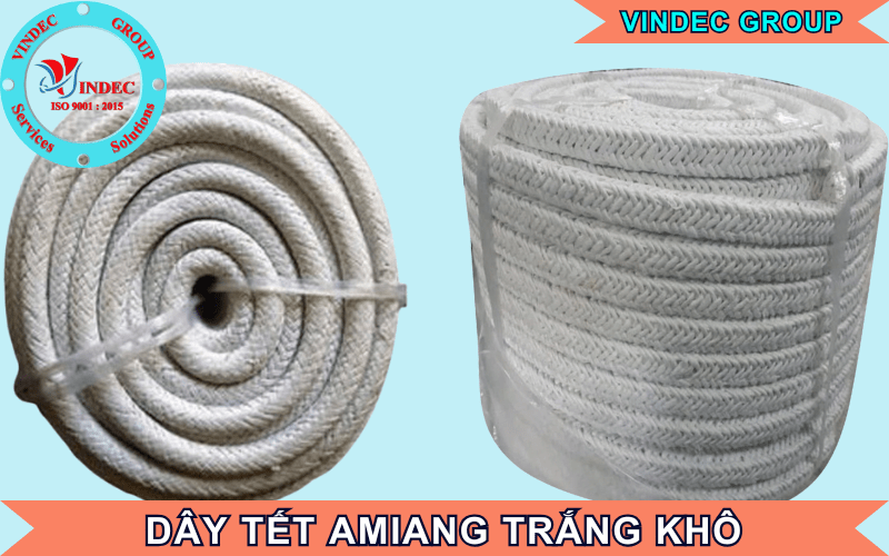 dây tết amiang trắng khô sản phẩm