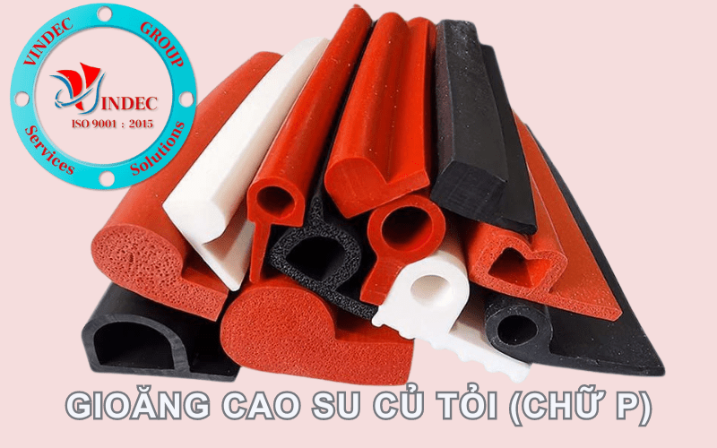 gioăng cao su cu tỏi chữ p