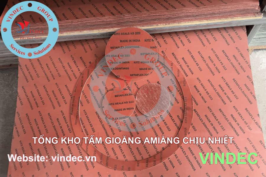 tấm gioăng amiang chịu nhiệt mầu đỏ
