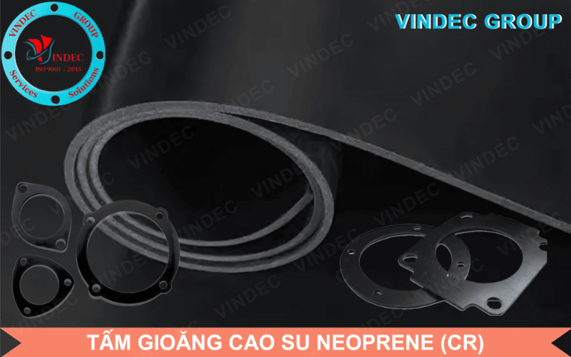 tấm gioăng cao su neoprene cr vindec