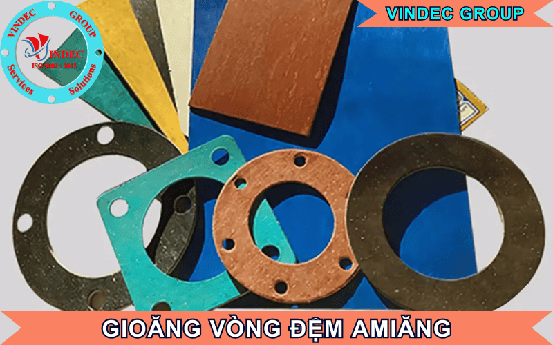 gioăng mặt bích amiang, vòng đệm amiang cho mặt bích
