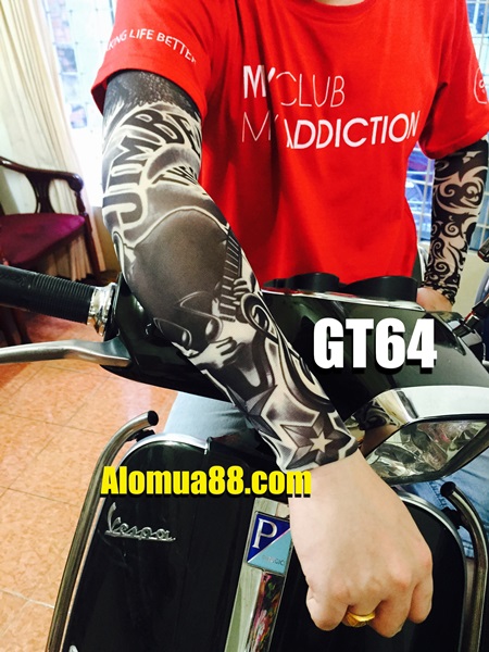 Găng Tay Hình Xăm GT64