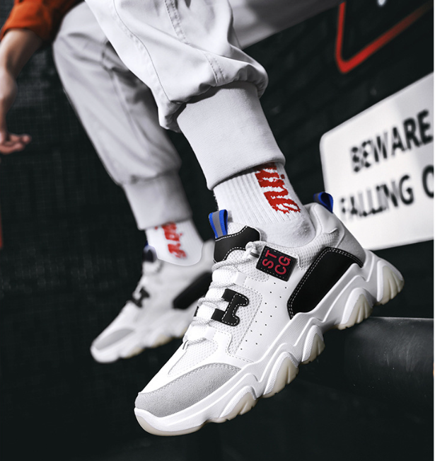Giày Sneakers Nam STCG WHITE GN274
