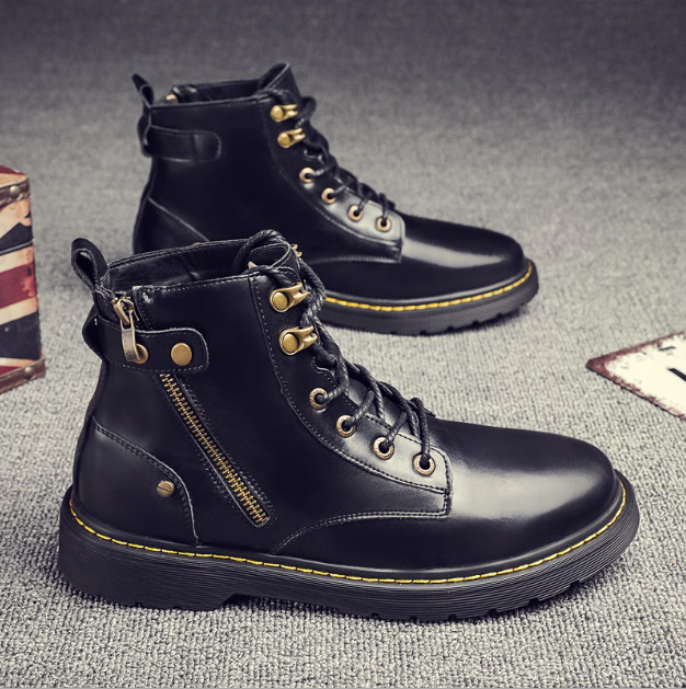 Giày Boot Nam Brush GN308 (Đế Đen)