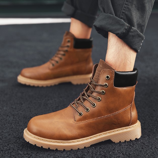 Giày Boot Nam Cổ Cao ENGLAND RETRO GN322