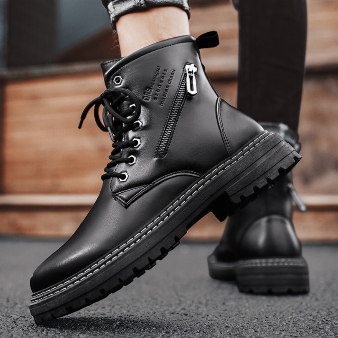 Giày Boot Nam Đen MARTIN GN342