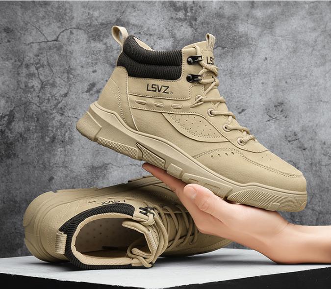 Giày Boot Nam TOOLING Màu Cát GN367