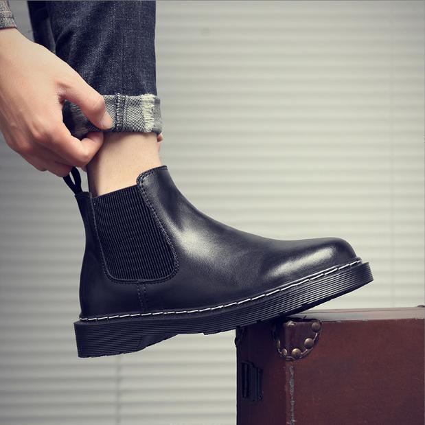 Giày Boot Nam - Chelsea Boots Nam BASIC GN401