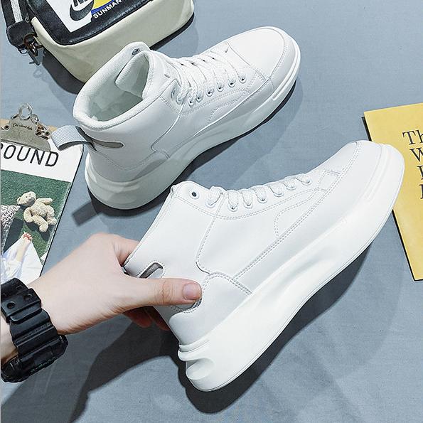 Giày Sneakers Nam Màu Trắng Siêu Nhẹ ARO SN06