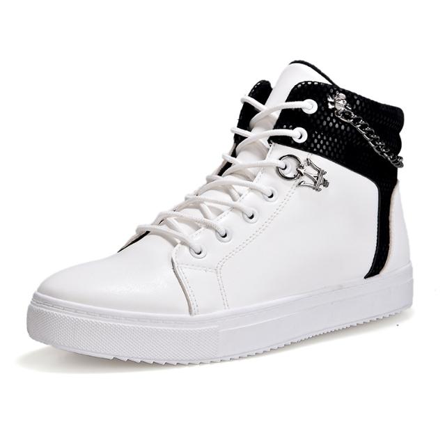 Giày Sneakers Nam Màu Trắng LYON SN08