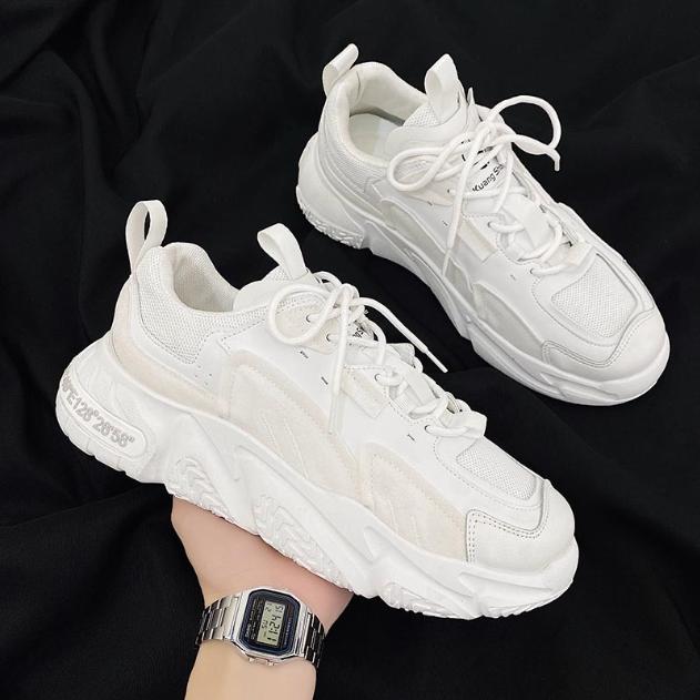 Giày Sneakers Nam Trắng OMG SN09