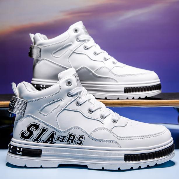 Giày Sneakers Nam Màu Trắng AIS SN15
