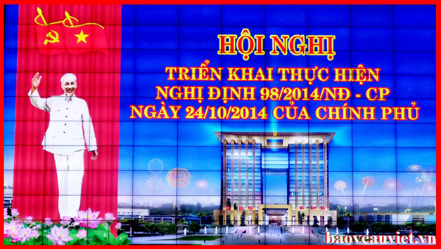 UBND tỉnh Bình Dương triển khai thực hiện Nghị định số 98/2014/NĐ-CP của Chính phủ.